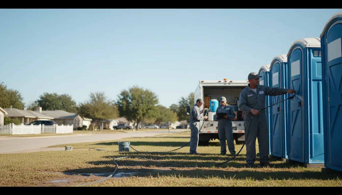 Long-Term Portable Toilet Rental in Bienville, LA near me